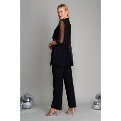 R&M Richards Long Mother of The Bride Formal Pant Suit