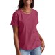 Tri-Blend Relaxed Fit T-Shirt, Oversized Lightweight Tee, Available in Plus Size