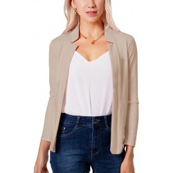 Open Front Work Blazer Business Long Sleeve Jackets