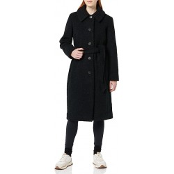 Women's Relaxed-Fit Recycled Polyester Sherpa Long Coat