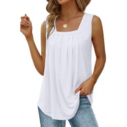 Saloogoe Summer Tank Tops for Women Loose Fit