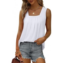 Saloogoe Summer Tank Tops for Women Loose Fit