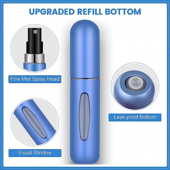 Perfume Travel Refillable Mini Spray Bottles Atomizer Travel Perfume Bottle Refillable Empty Cologne