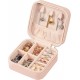 LETURE PU Leather Small Jewelry Box, Travel Portable Jewelry Case for Ring