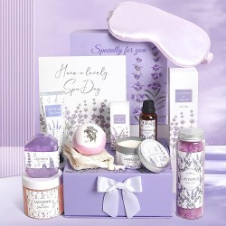 Bath Spa Gift Basket for Women, Self Care Gifts