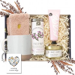  Rose Hand Cream, Scented Candle & Greeting Card