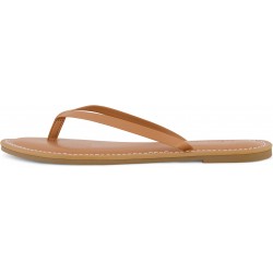 CUSHIONAIRE Women's Cora Flat Flip Flop Sandal with +Comfort