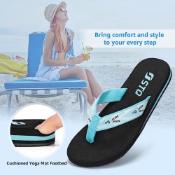 Quick Dry Flip Flops with Yoga Mat