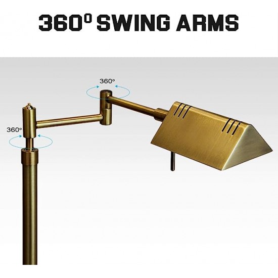 Full Range Dimming, 360 Degree Swing Arms