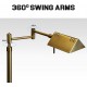 Full Range Dimming, 360 Degree Swing Arms