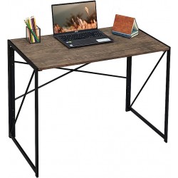 Coavas Simple Home Office Rectangular Folding Desk