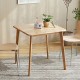 Square Wooden Dining Table/Mid Century Modern