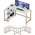 WOODYNLUX L Shaped Computer Desk