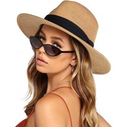 Beach Sun Hat UPF Straw Hat for Women