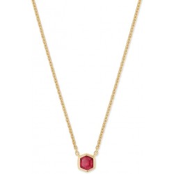 Kendra Scott Davie Pendant Necklace in Sterling Silver