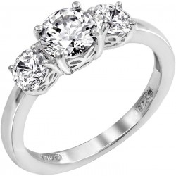 Ring made with Infinite Elements Cubic Zirconia