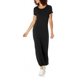 Essentials Women's Short-Sleeve Maxi Dress