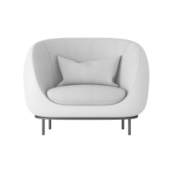 Gray Armchair 